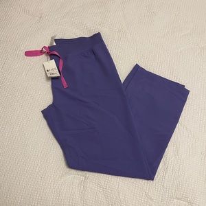 Figs amethyst Livingston basic scrub pants